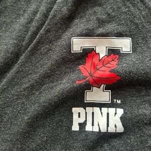 VS Pink University of Toronto cut out tank top L